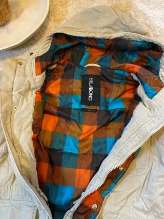 Chaqueta Billabong Pana Beige Vintage Talla S