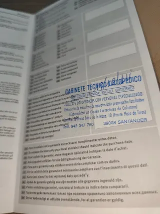 Faja hernia inguinal hombre talla S120