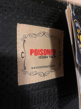 Chaqueta a cuadros negra con protección Moto nueva