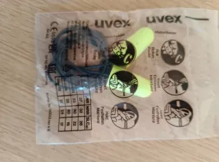 Tapones Uvex para oídos (10 pares)