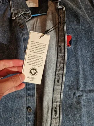 Camicia jeans Ami Paris taglia S, nuova!