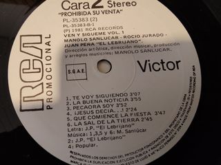 Vinilo Rocío Jurado - Ven y sígueme