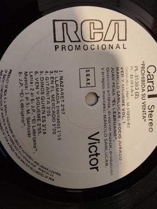 Vinilo Rocío Jurado - Ven y sígueme