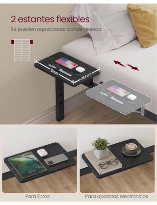 Estructura Cama Metálica con mesillas