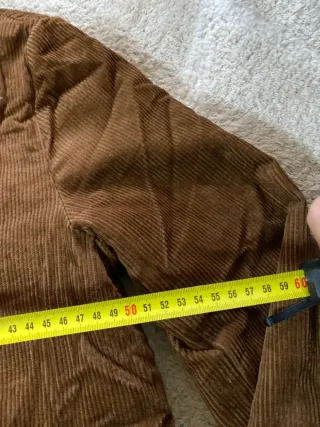 Chaqueta Pana Marrón Retro Y2K 90s DORNGODA Talla