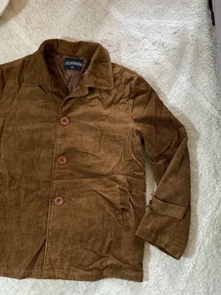 Chaqueta Pana Marrón Retro Y2K 90s DORNGODA Talla