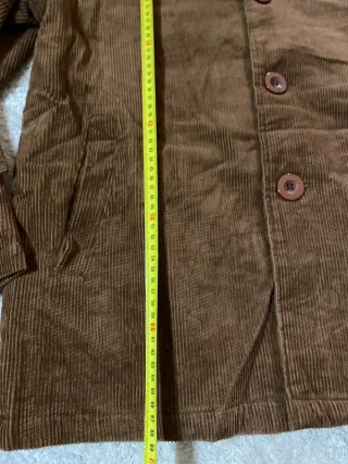 Chaqueta Pana Marrón Retro Y2K 90s DORNGODA Talla