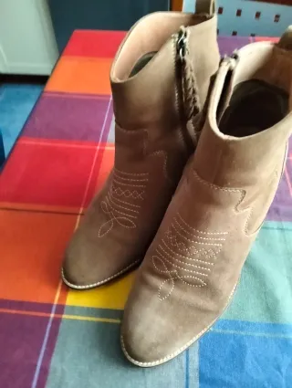 Botines Marrones Talla 40
