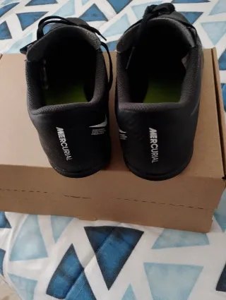 Botas Nike Mercurial Fútbol Sala Negras