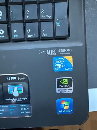 Portátil ASUS N61VG