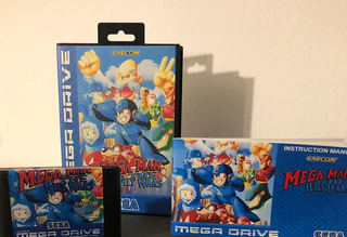 Scatola Mega Man The Wily Wars Sega Mega Drive