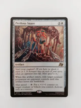 Perilous Snare 23 R Foil - MTG NM En