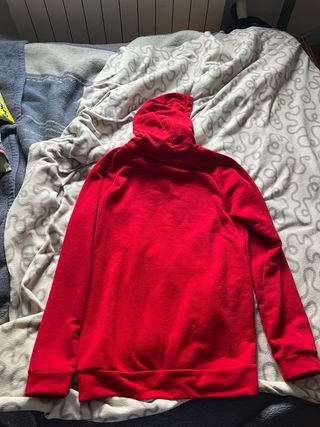 Chaqueta Nike Roja con Cremallera