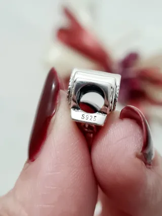 Charm Fiore di Loto Argento S925