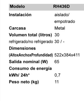 Minibar Electrolux 30L Casi Nuevo
