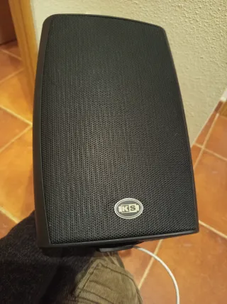 Pareja Altavoces KS Technology con Soporte Pared