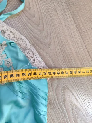 Vestido lencero M encaje