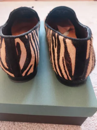 Zapatos Pedro del Hierro Piel Animal Print