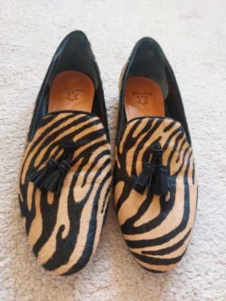 Zapatos Pedro del Hierro Piel Animal Print