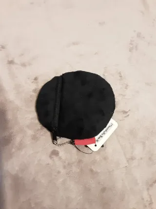 Monedero Monokuro Boo Negro y Blanco