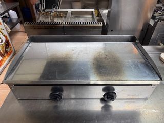 Plancha Gas Profesional MOVILFRIT 80cm - 2 fuegos