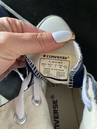 Zapatillas Converse Azul Marino Talla 36