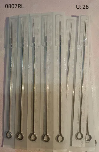 Lote abujas tatuar CADUCADAS