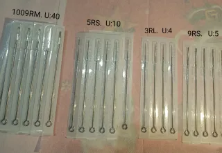 Lote abujas tatuar CADUCADAS