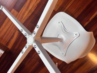 Silla giratoria escritorio oficina blanca IKEA