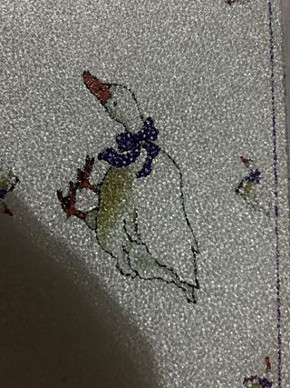 Tabla de vidrio templado con gansos