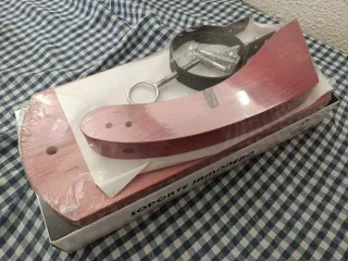 Soporte Jamonero Nuevo Madera y Metal