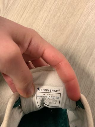 Zapatillas Converse Jack Purcell Blancas y Verdes