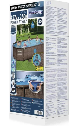 Piscina Bestway Power Steel 4.100 L