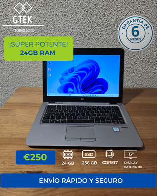 HP EliteBook i7 | 16GB RAM (Bestial) Windows 11