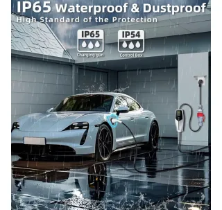 LCLCTEK Cargador Coche Eléctrico 11kW Tipo 2