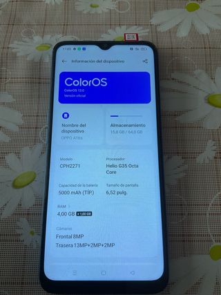 Oppo A16s Nero in buone condizioni