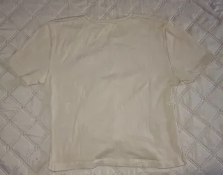 ZARA Camiseta Beige