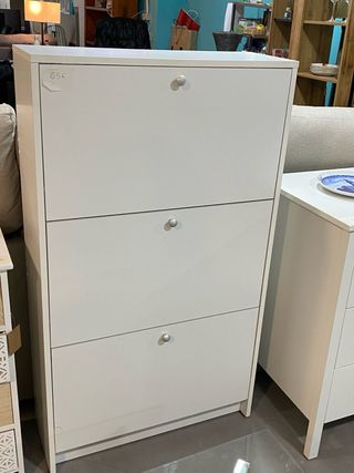 Zapatero blanco 3 puertas