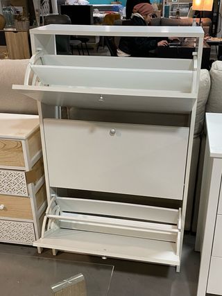 Zapatero blanco 3 puertas