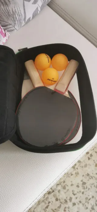 Set de ping pong Artengo Rollnet