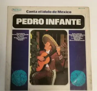 Disco Vinilo Pedro Infante Canta el Idolo