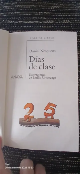 Días de clase (Sopa de Libros / Soup of Books) ...