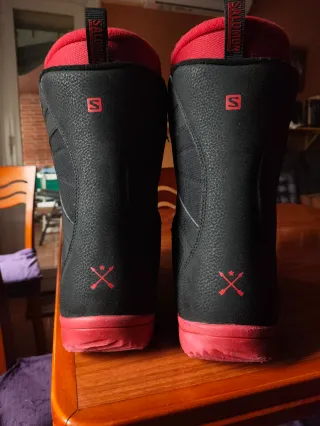 Tabla snow DC + botas Salomón + fijaciones Union