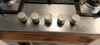 Encimera de gas 5 fuegos