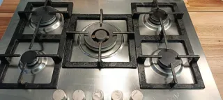 Encimera de gas 5 fuegos