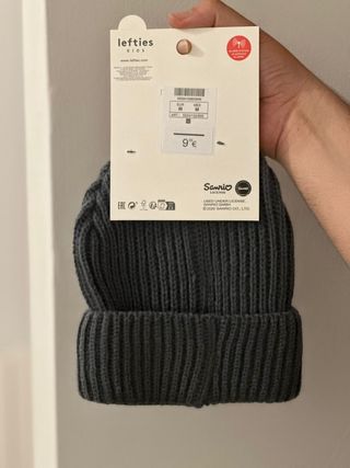 Berretto Kuromi Viola e Grigio per Bambini