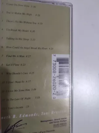 CD Toni Braxton Secrets