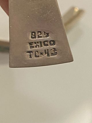 Conjunto plata mexicana