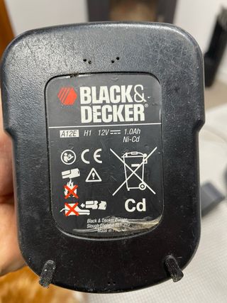 Taladro Atornillador Black & Decker 12V