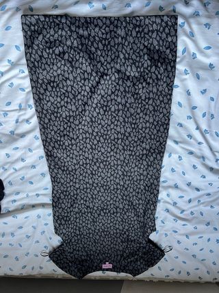 Vestido Epilogue Negro/Gris Talla 10